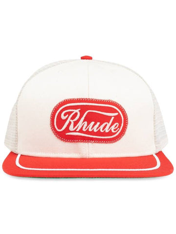 Rhude Baseball Cap, Men's, White - RHUDE - BALAAN 1