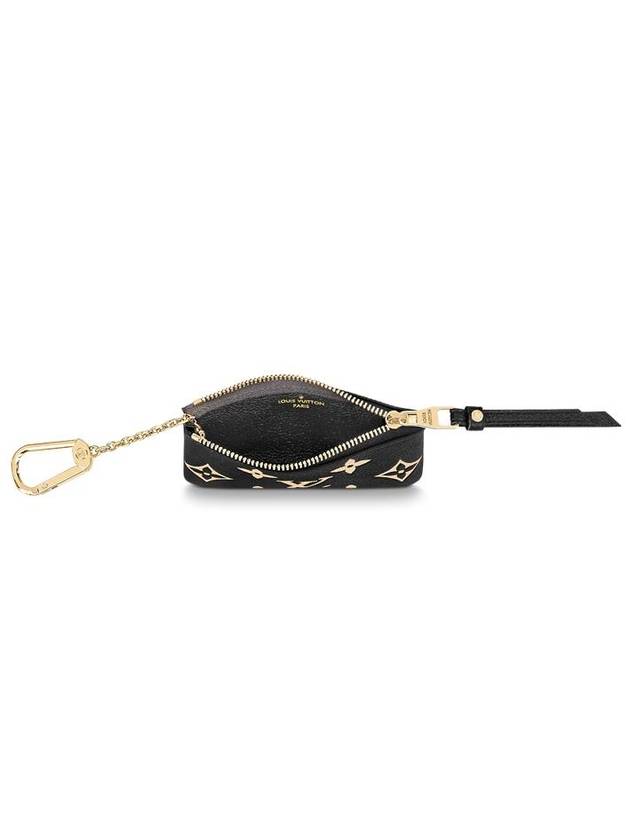 Monogram Empreinte Key Pouch Bag Black - LOUIS VUITTON - BALAAN 4