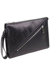 Fendi FF Shadow Diagonal Clutch Bag 7VA491 AQW1 F0GXN - GUCCI - BALAAN 3