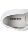 Suede Low Top Sneakers Marble Cream - TOM FORD - BALAAN 9