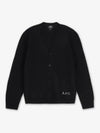 Kenny Merino Wool Cardigan Black - A.P.C. - BALAAN 2