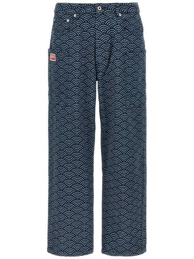 Kenzo 'Seigaiha' Jeans - KENZO - BALAAN 1