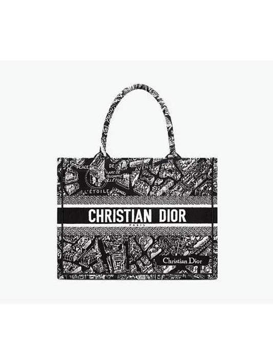 Plan Paris Medium Book Tote Bag - DIOR - BALAAN 2