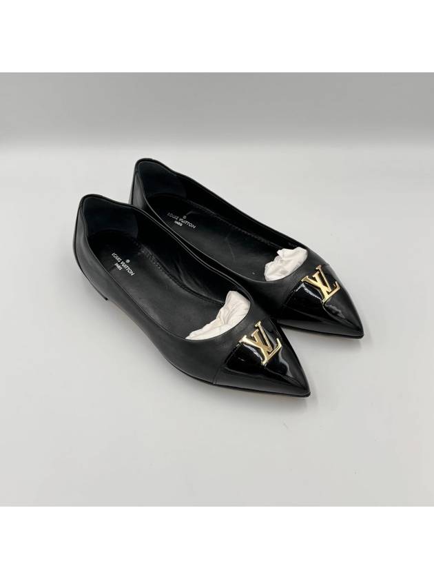 capucine flat ballerina black - LOUIS VUITTON - BALAAN 6