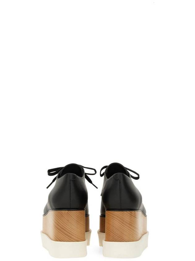 Wooden Platform Oxford Black - STELLA MCCARTNEY - BALAAN 5