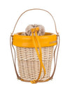 Le Panier Seau Bucket Bag Beige Yellow - JACQUEMUS - BALAAN 3