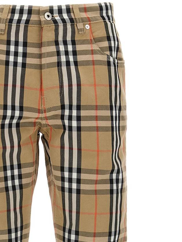 Burberry Check Pants - BURBERRY - BALAAN 3