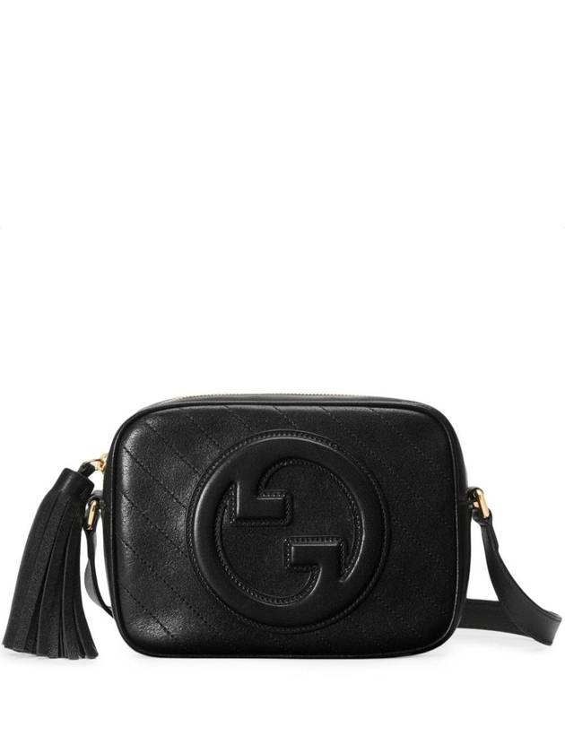 Blondie Small Leather Shoulder Bag Black - GUCCI - BALAAN 2