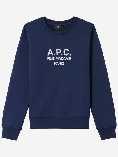 Women's TINa Sweatshirt Navy - A.P.C. - BALAAN 2