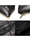 519613 Black Lambskin Classic Clip Clutch - BALENCIAGA - BALAAN 7