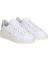 Purestar White Silver Glitter Heel Tab Sneakers - GOLDEN GOOSE - BALAAN 3