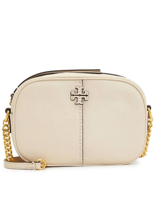 McGraw Logo Camera Shoulder Bag Beige - TORY BURCH - BALAAN 2