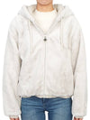 Women's Reversible Quilted Eaton Fur Jacket White - MOOSE KNUCKLES - BALAAN 7