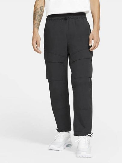 Sportswear Tech Pack Woven Straight Pants Black - NIKE - BALAAN 2