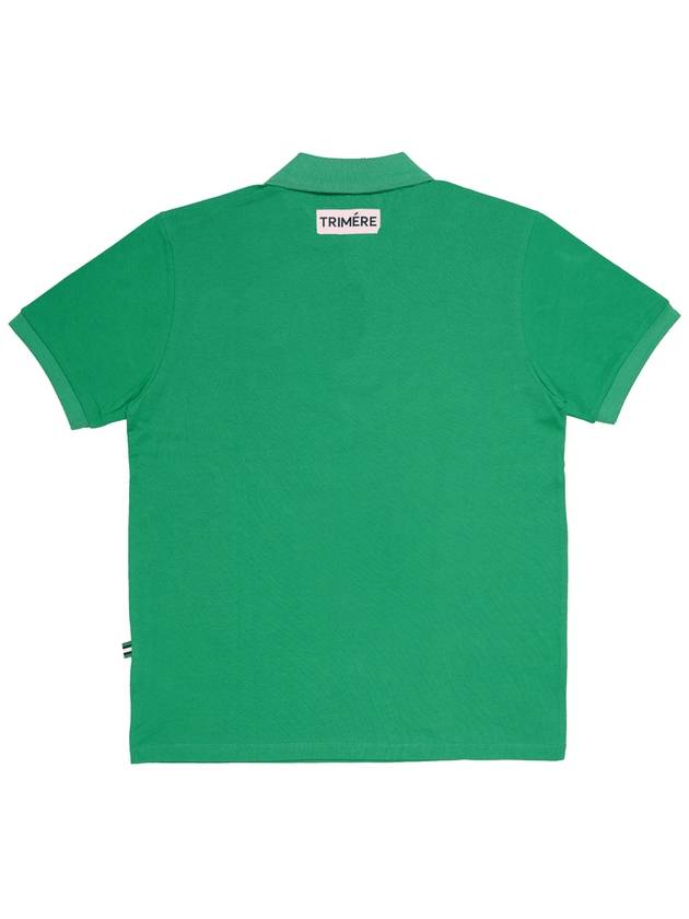 Wappen Short Sleeve PK TEE MAN F L GREEN - TRIMERE - BALAAN 3