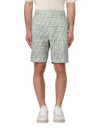 FF Print Shorts Green - FENDI - BALAAN 2