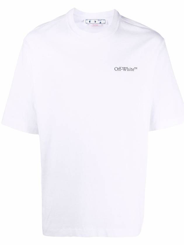 Caravaggio Printing Short Sleeve T-Shirt White - OFF WHITE - BALAAN 1