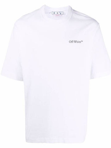 Caravaggio Printing Short Sleeve T-Shirt White - OFF WHITE - BALAAN.