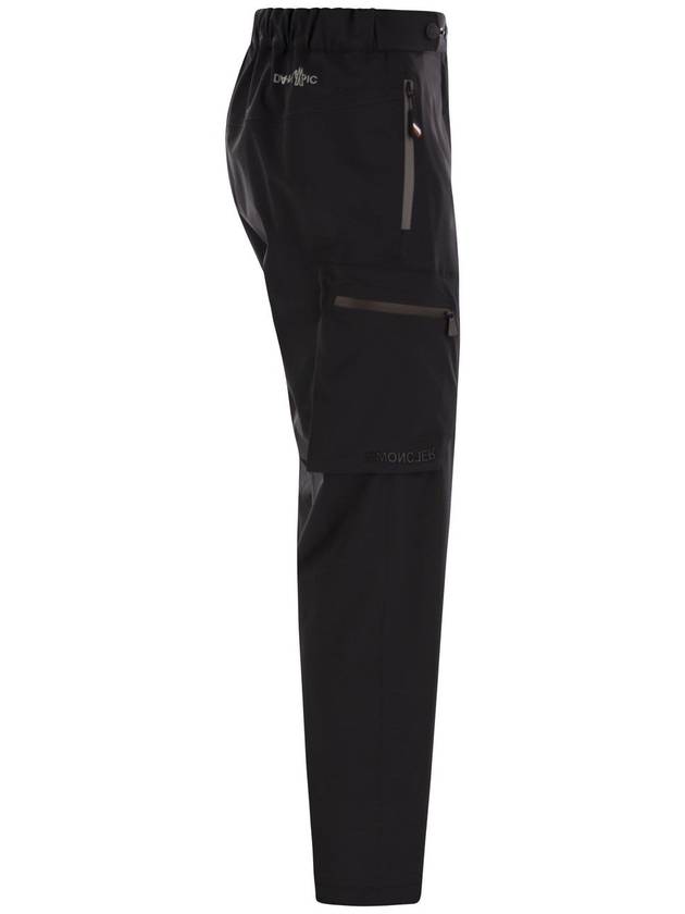 Jogging straight pants black - MONCLER - BALAAN 4