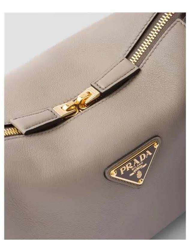 Triangle Logo Medium Shoulder Bag Traveltine - PRADA - BALAAN 6