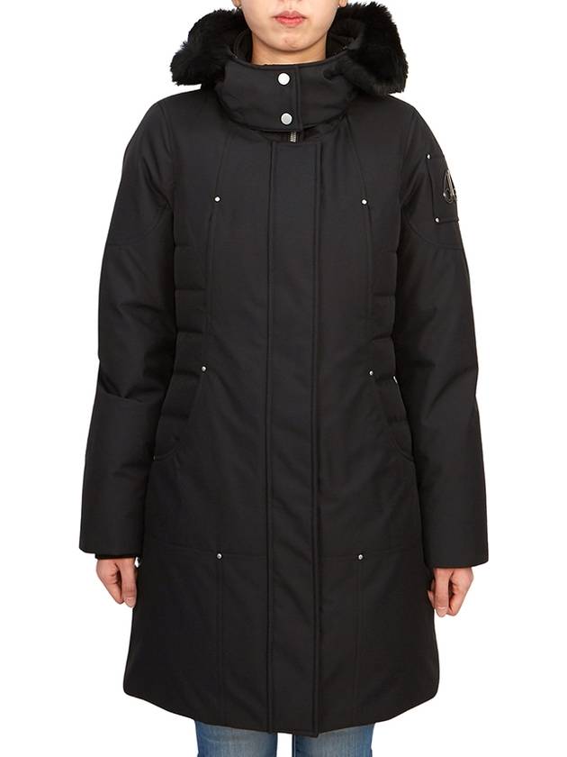 Cloud Shearling Parka Black - MOOSE KNUCKLES - BALAAN 2