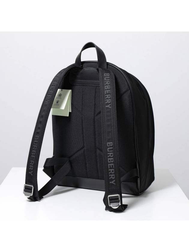 Logo Print Nylon Backpack Black - BURBERRY - BALAAN 4