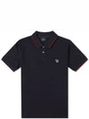 PS by Zebra Patch Short Sleeve PK Shirt Black - PAUL SMITH - BALAAN 2