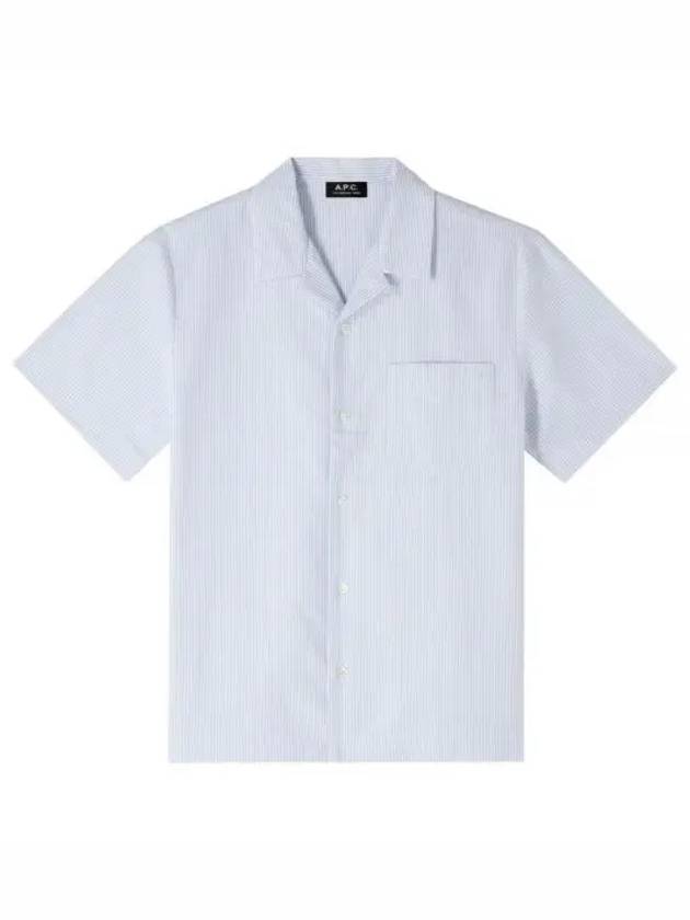 Lloyd Short Sleeve Shirt White - A.P.C. - BALAAN 2