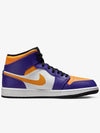 Nike Air Jordan 1 Mid Dark Concord Taxi Lakers Yellow Purple DQ8426517 - JORDAN - BALAAN 1