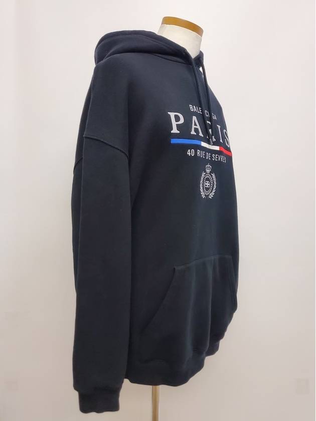 Paris Logo Hooded Sweatshirt XL - BALENCIAGA - BALAAN 6