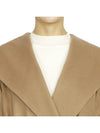 Bdanton Virgin Wool Single Coat Camel - MAX MARA - BALAAN 9