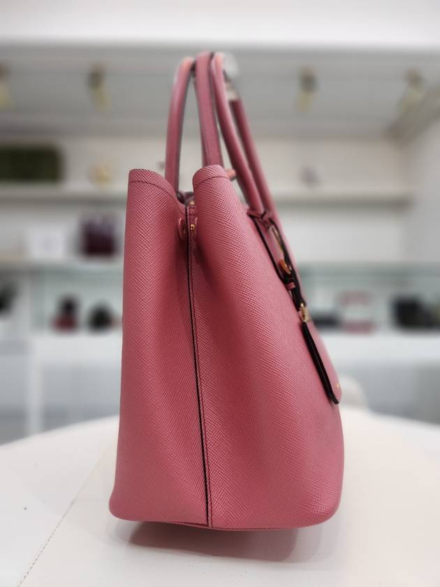 Saffiano Dubl Pink Tote Bag 2way B2756T - PRADA - BALAAN 4