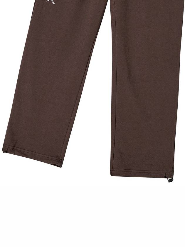 Over Fit String Jogger Pants Brown - THE GREEN LAB - BALAAN 10
