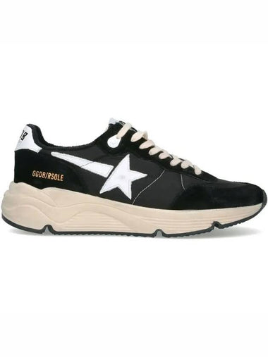 Men's Running Sole Low Top Sneakers Black - GOLDEN GOOSE - BALAAN 1