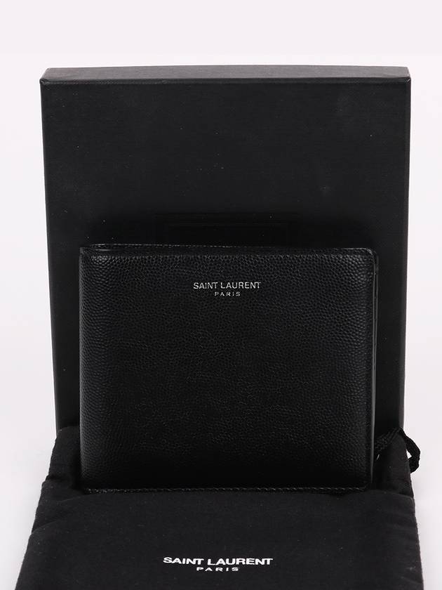 Black Classic Logo Men s Bicycle Wallet 396307 - SAINT LAURENT - BALAAN 10