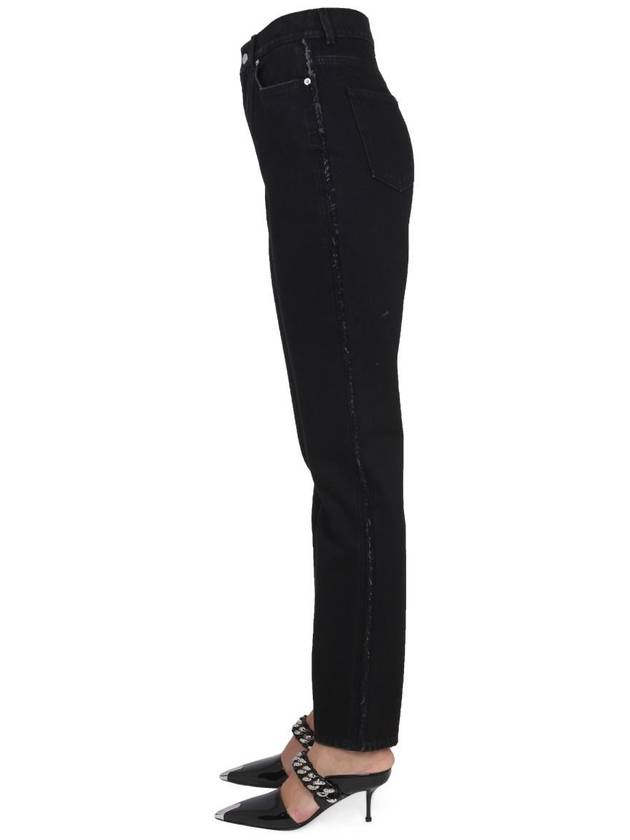 Low Slim Jeans Black - ALEXANDER MCQUEEN - BALAAN 4