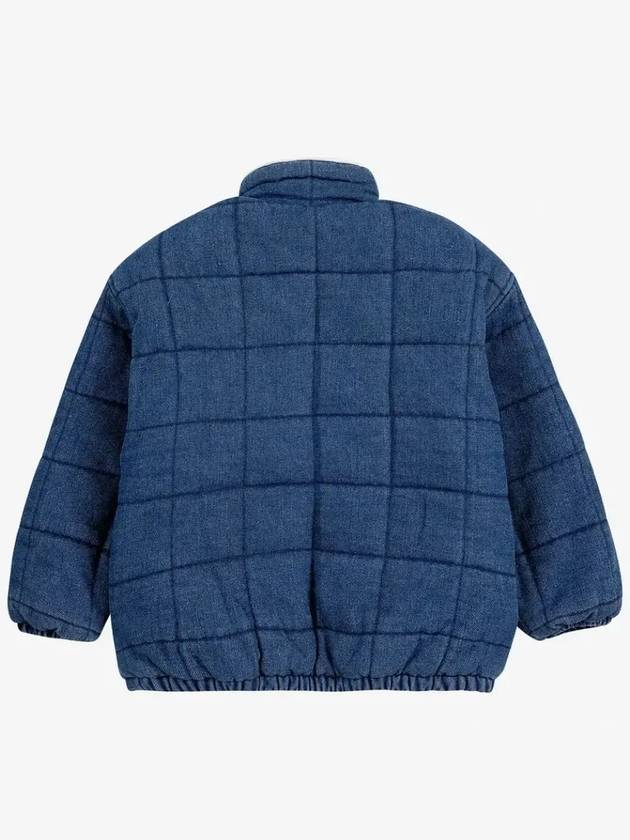 Funny Face Denim Quilted Jacket B224AC127 Italian Kids - BOBO CHOSES - BALAAN 5