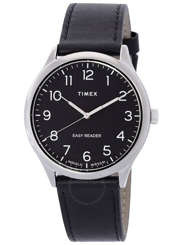 Timex Easy Reader Main Line Quartz Black Dial Men's Watch TW2U22300 - TIMEX - BALAAN 1