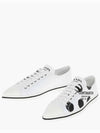 Point Toe Fabric Low Top Sneakers White - PRADA - BALAAN 3