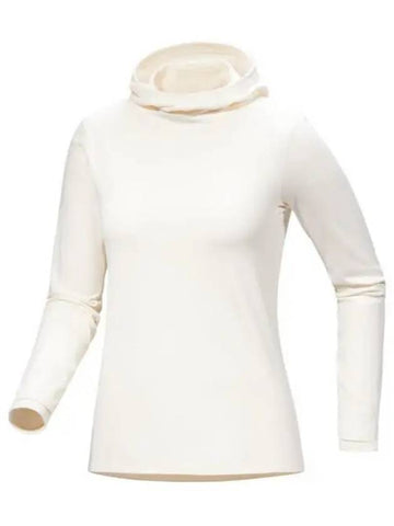 Thermal Hooded Long Sleeve T-Shirt Ivory - ARC'TERYX - BALAAN 1