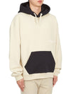 Marina Oversized Cotton Hoodie Ivory - STONE ISLAND - BALAAN 4