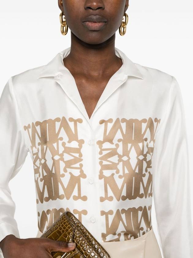 legno shirt white - MAX MARA - BALAAN 5