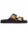 slippers black XW0S0EK2 KUM 0NO - VALENTINO - BALAAN.