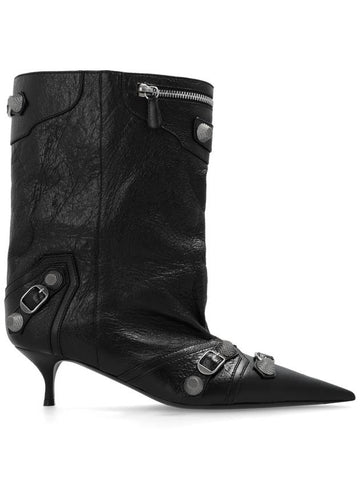 Balenciaga Heeled Ankle Boots, Women's, Black - BALENCIAGA - BALAAN 1