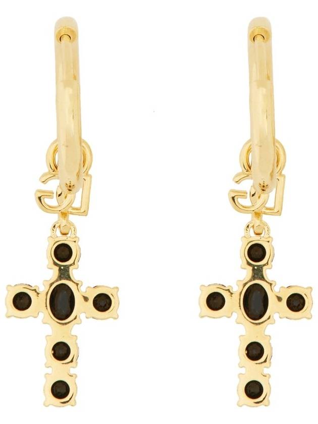 Dolce & Gabbana Earring With Cross - DOLCE&GABBANA - BALAAN 1