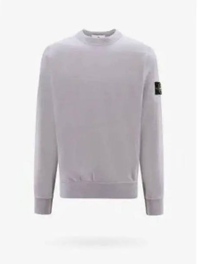 Wappen Patch Garment Dyed Sweatshirt Grey - STONE ISLAND - BALAAN 2