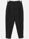 Wool Slacks Black - AMI - BALAAN 4