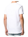 Tiger Big Logo Cotton Short Sleeve T-Shirt White - DSQUARED2 - BALAAN 4