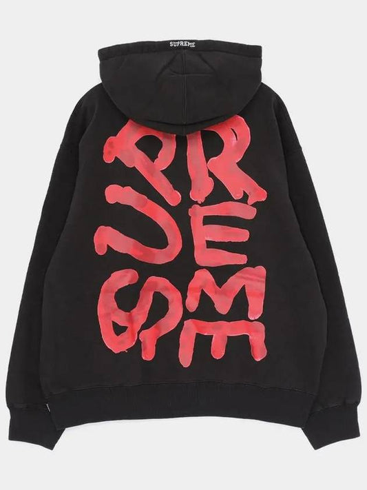 Paint Sweatshirt Men s Hoodie SS24SW49 BLACK - SUPREME - BALAAN 2