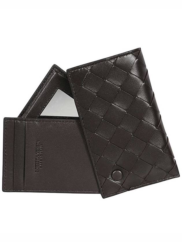 Intrecciato Leather Card Wallet Fondant - BOTTEGA VENETA - BALAAN 4